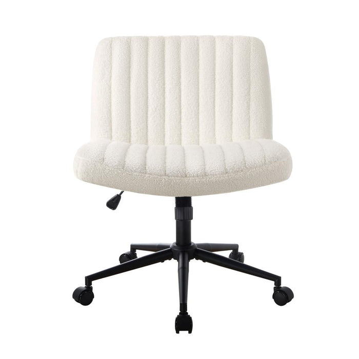 Parisi Retro Mid Back Wide Seat Office Chair |  Adjustable Ultra Comfort Computer Chair