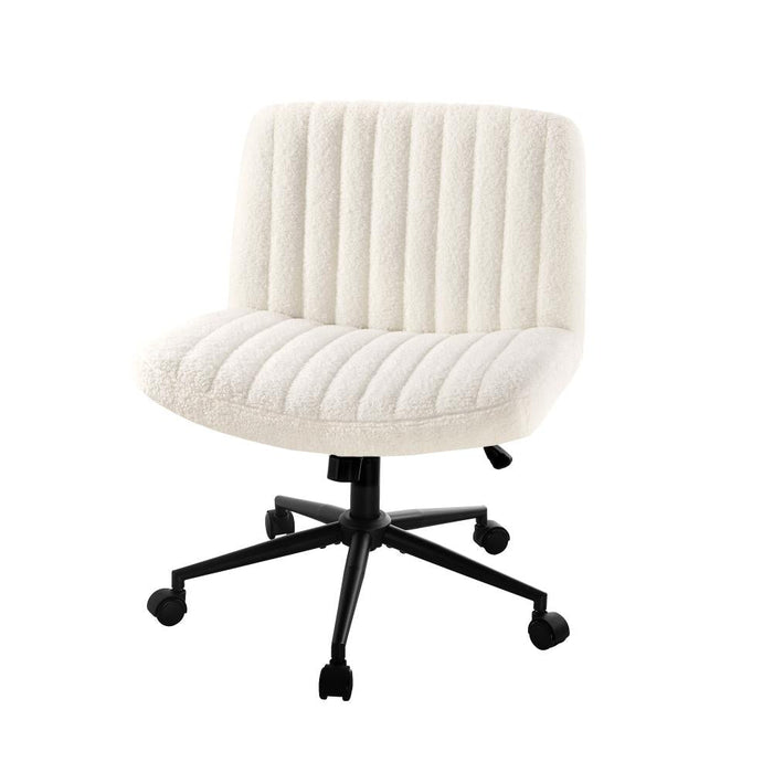 Parisi Retro Mid Back Wide Seat Office Chair |  Adjustable Ultra Comfort Computer Chair