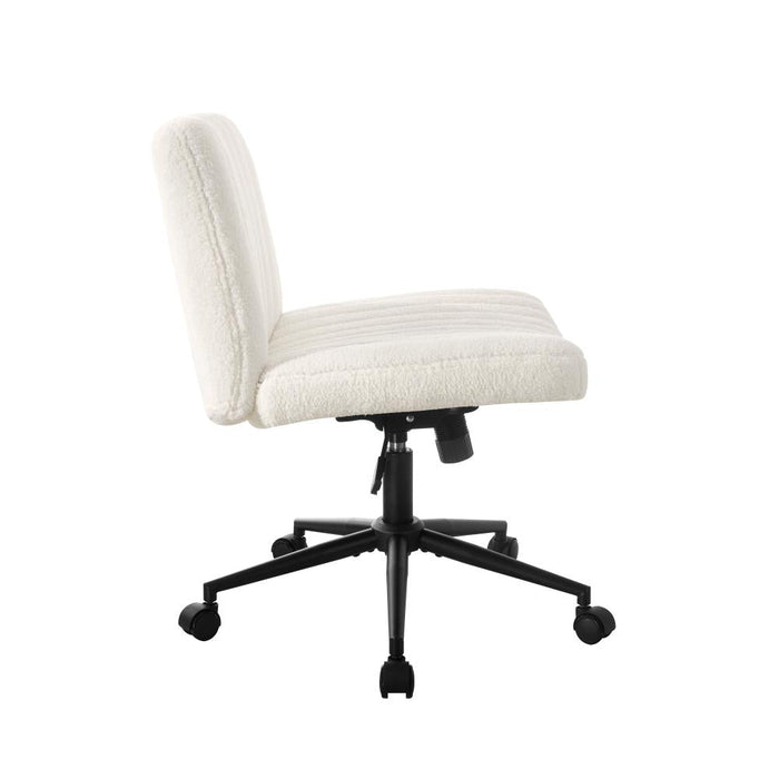 Parisi Retro Mid Back Wide Seat Office Chair |  Adjustable Ultra Comfort Computer Chair