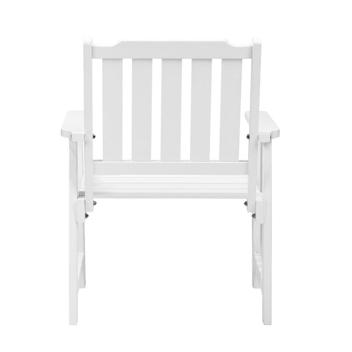 Tatiana Luxe Quality Outdoor Wooden Deck Chairs | Patio Garden High Back Armchairs