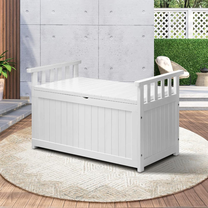 Two in One 160L Outdoor Storage Box and Garden Bench | Premium Garden Storage and Seating Bench