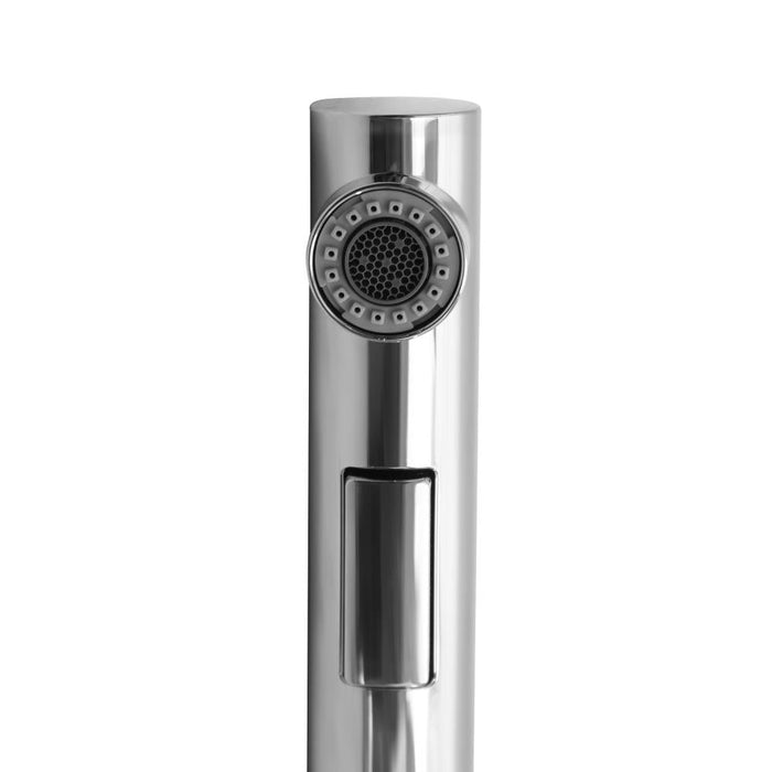 Super High Quality Pull Out Kitchen Mixer Tap in Black or Chrome | WELS 6 Kitchen Mixer Spray Faucet