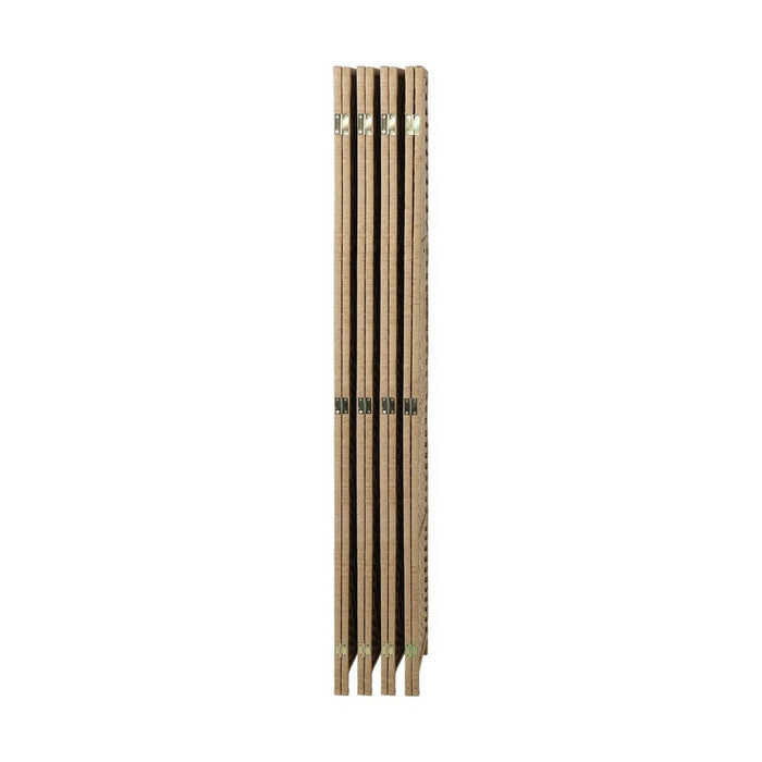 Arezzo Wood and Rattan Room Divider & Privacy Screens | Designer Room Panel Dividers