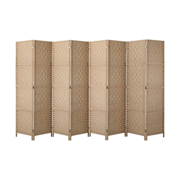 Arezzo Wood and Rattan Room Divider & Privacy Screens | Designer Room Panel Dividers