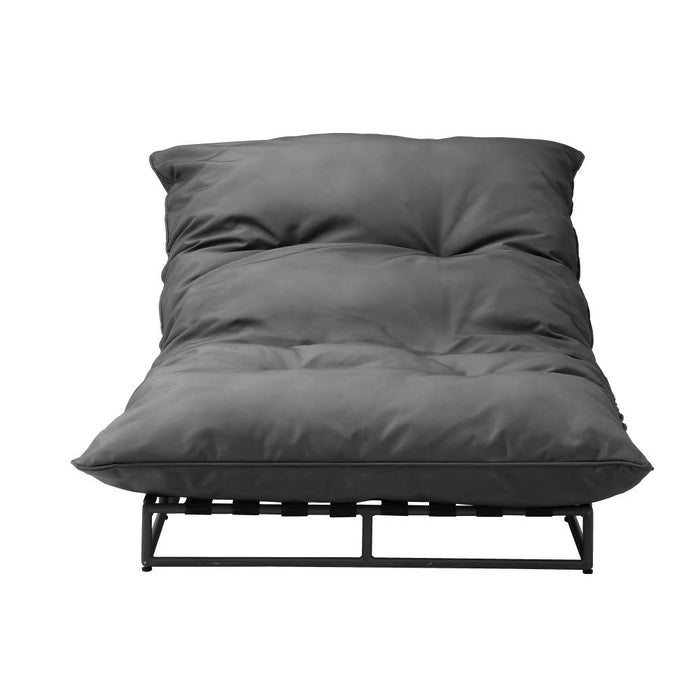 Azzuro Plush Cushioned Weatherproof Outdoor Lounger | Adjustable Outdoor Pool Day Bed Lounger