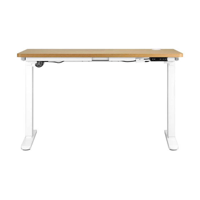 Leno Premium 71-116cm Electric Adjustable Standing Desk | Motorised Office Desk with USB & Type C Ports