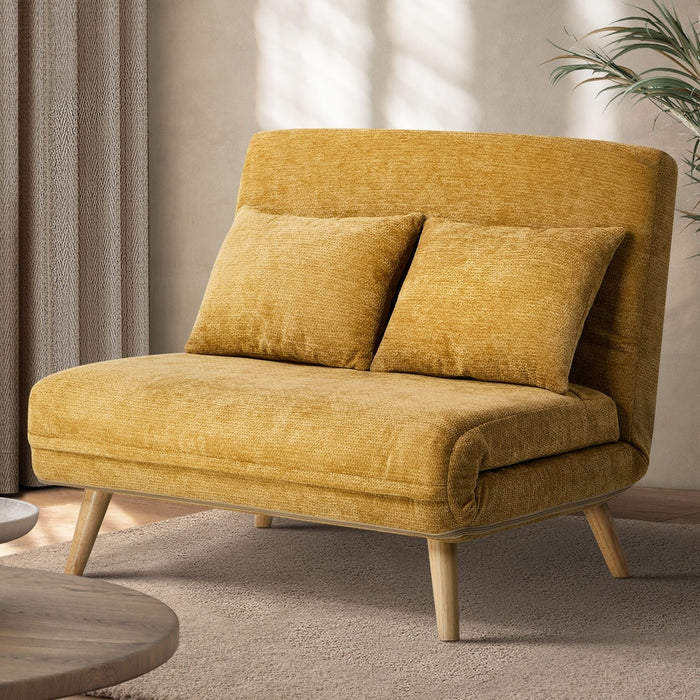 Amalfi Two In One Couch and Fold Out Sofa Bed | Versatile Adjustable Modern Sofa Chair