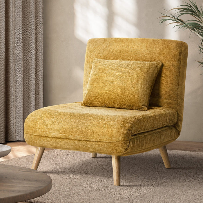 Amalfi Two In One Couch and Fold Out Sofa Bed | Versatile Adjustable Modern Sofa Chair