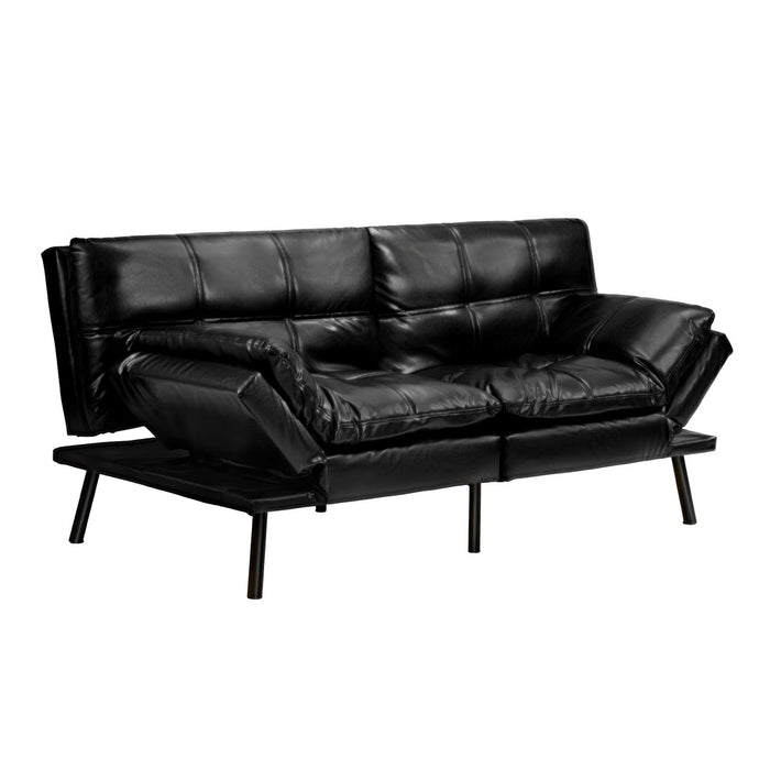 Allure 3 Seater Sofa Couch and Fold Out Futon Bed | Adjustable Luxury Converible Futon Sofa Couch