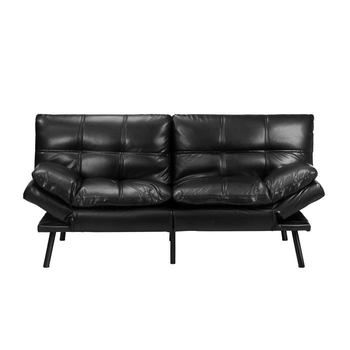 Allure 3 Seater Sofa Couch and Fold Out Futon Bed | Adjustable Luxury Converible Futon Sofa Couch