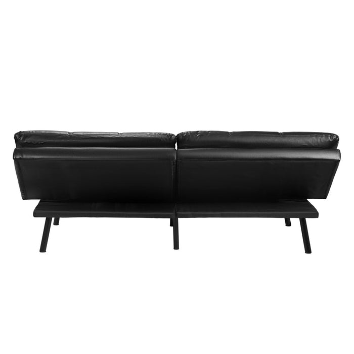 Allure 3 Seater Sofa Couch and Fold Out Futon Bed | Adjustable Luxury Converible Futon Sofa Couch