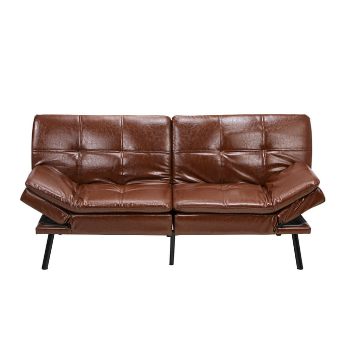 Allure 3 Seater Sofa Couch and Fold Out Futon Bed | Adjustable Luxury Converible Futon Sofa Couch