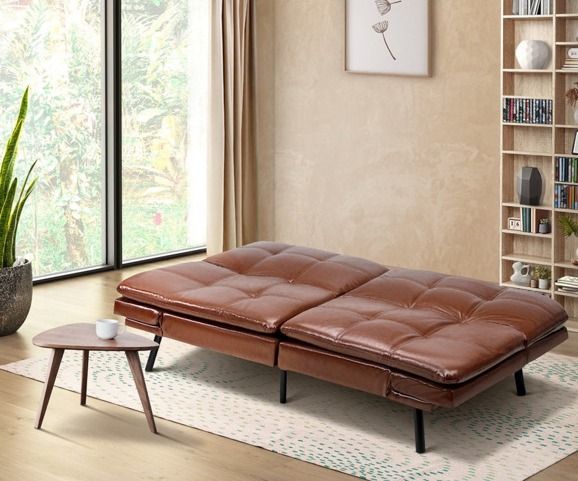 Allure 3 Seater Sofa Couch and Fold Out Futon Bed | Adjustable Luxury Converible Futon Sofa Couch