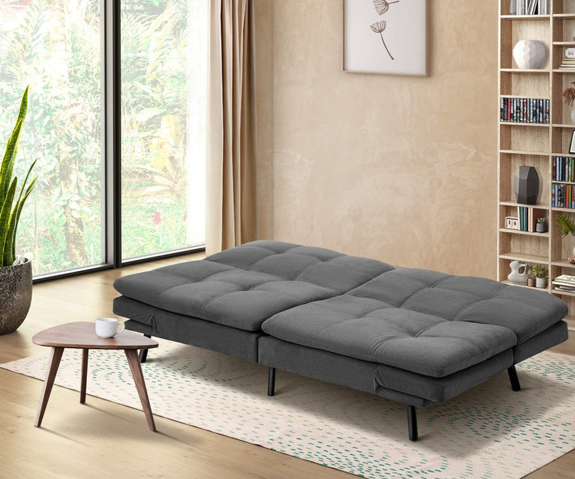 Allure 3 Seater Sofa Couch and Fold Out Futon Bed | Adjustable Luxury Converible Futon Sofa Couch