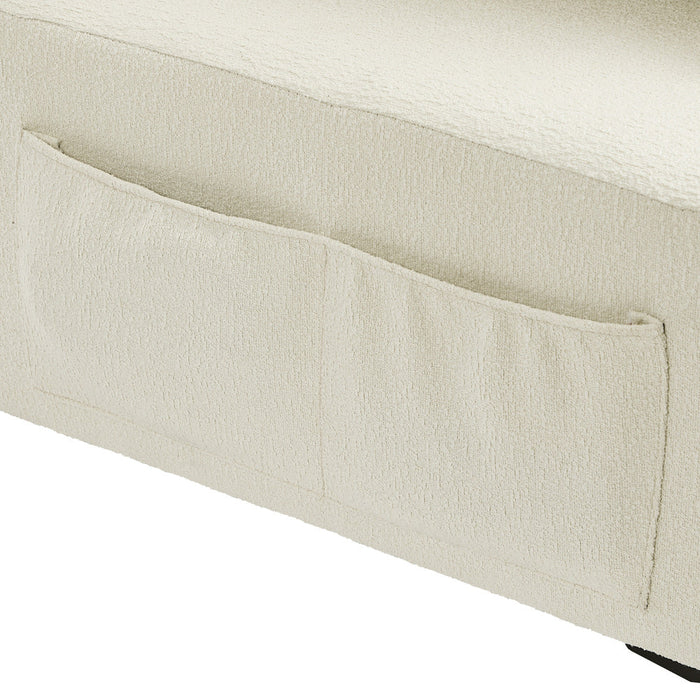 Valore Plush Fabric Modular Sofa Couch | Soft Chenille Fabric Modular Lounge Adjustable Armrests
