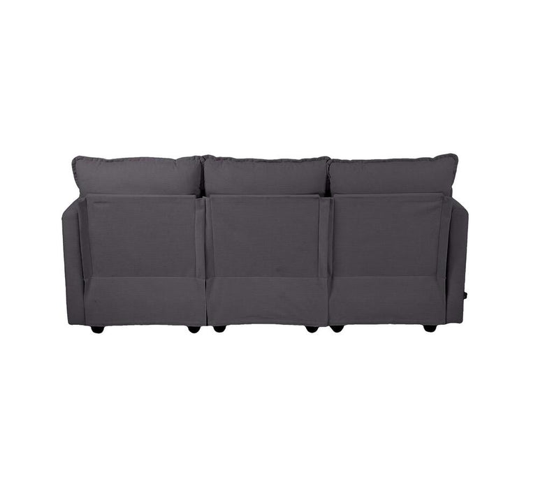 Nico Ultra Plush Fabric Modular Sofa Lounge | Soft Corduroy Fabric Modular Sofa Thick Cushions