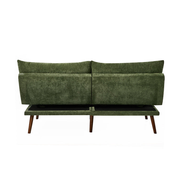Allure 3 Seater Sofa Couch and Fold Out Futon Bed | Adjustable Luxury Converible Futon Sofa Couch