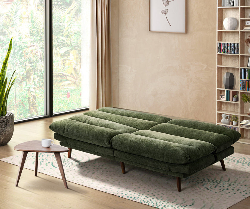 Allure 3 Seater Sofa Couch and Fold Out Futon Bed | Adjustable Luxury Converible Futon Sofa Couch