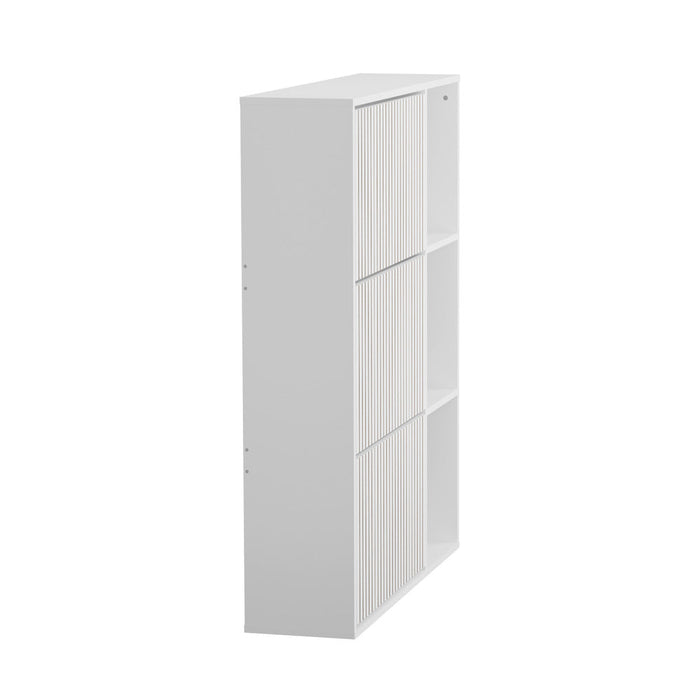 Amaro Noire Shoe Rack Cabinet and Display Unit | Two In One 30 Pair Shoe Storage Unit and Shelves