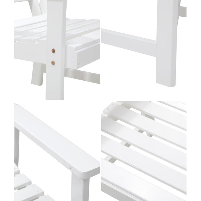 Tatiana Luxe Quality Outdoor Wooden Deck Chairs | Patio Garden High Back Armchairs
