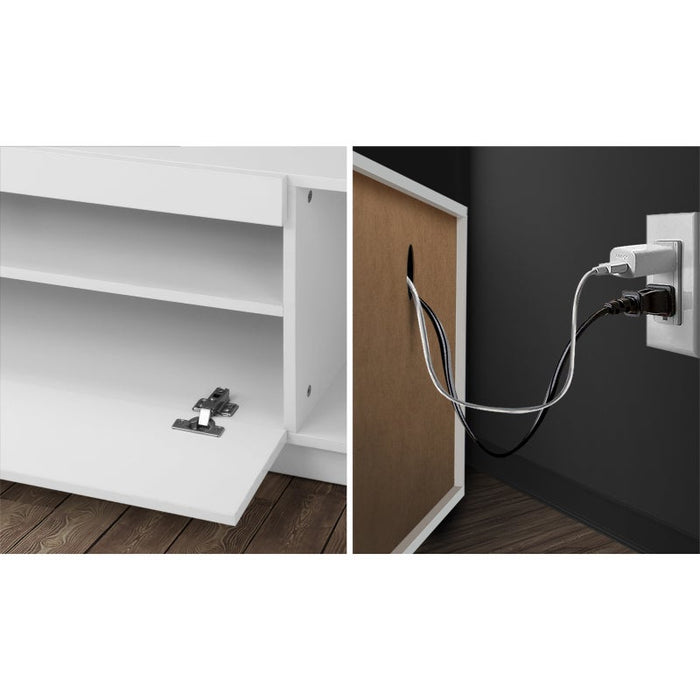 Markus LED 16 Light TV Cabinet 180cm Entertainment Unit | Hi Gloss TV Unit Stand