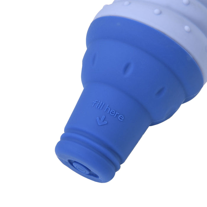 Ruff Dog Freezy Ice Cream Cone Toy Blue 6x12.5cm