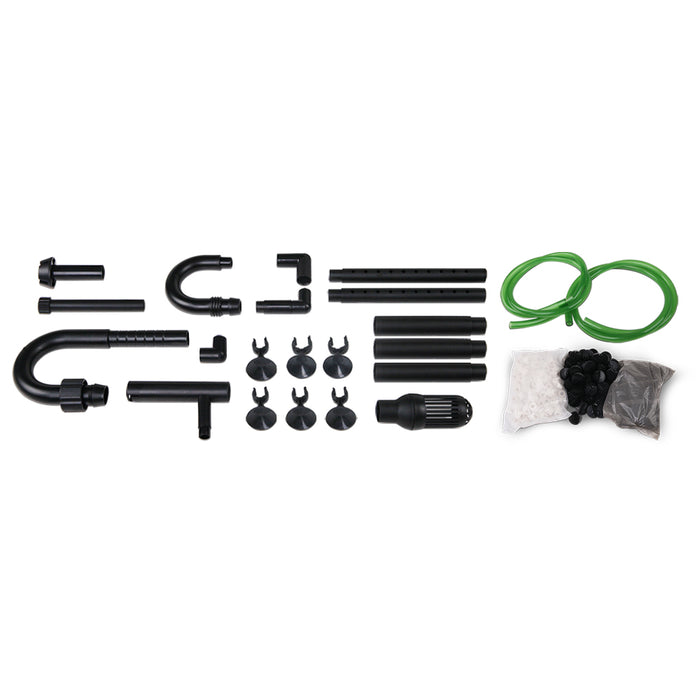 Aquarium Filter for Fish Tank with UV Light and Media Kit 1850L/H