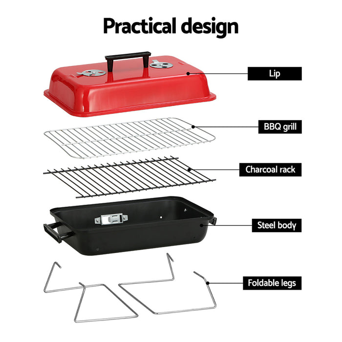 Sparkz Portable Charcoal BBQ Grill | Camping Grill and BBQ