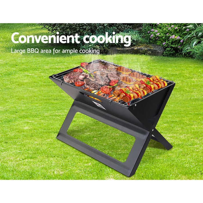 Sparkz Easy Portable Charcoal Notebook Foldable Grill