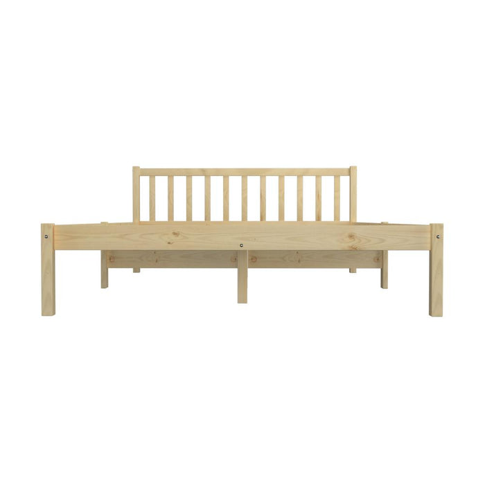 Milano High Quality Wooden Timber Platform Bed in Queen Size | Easy Assembly Modern Bed