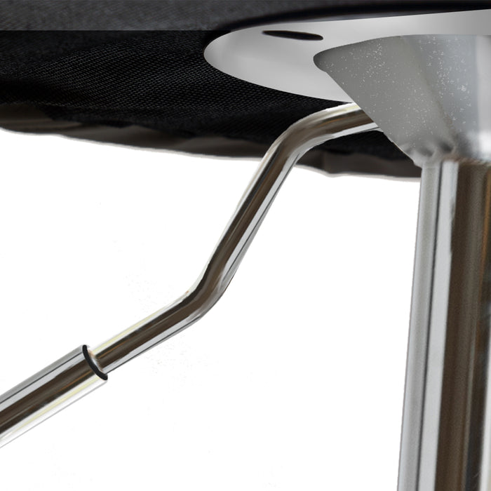 Marcie Gas Lift Wooden Beech Kitchen Bar Stool | Stool Metal Black Barstools