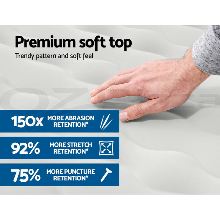 Premium Air Bed Queen Size Mattress | Built-in Pump Camping Spare Bed Easy Installation by Bestway