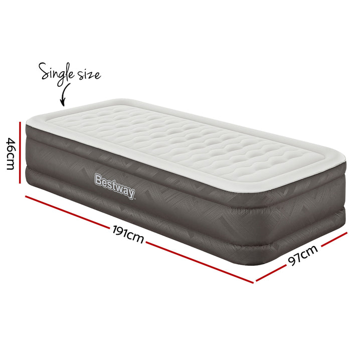 Quick Inflate Camping Air Bed | Built-in Pump Camping Spare Bed Easy Installation by Bestway