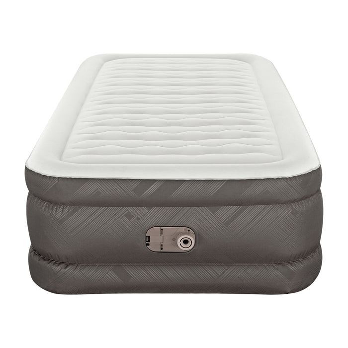 Quick Inflate Camping Air Bed | Built-in Pump Camping Spare Bed Easy Installation by Bestway