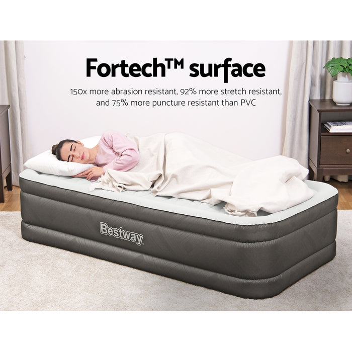 Quick Inflate Camping Air Bed | Built-in Pump Camping Spare Bed Easy Installation by Bestway