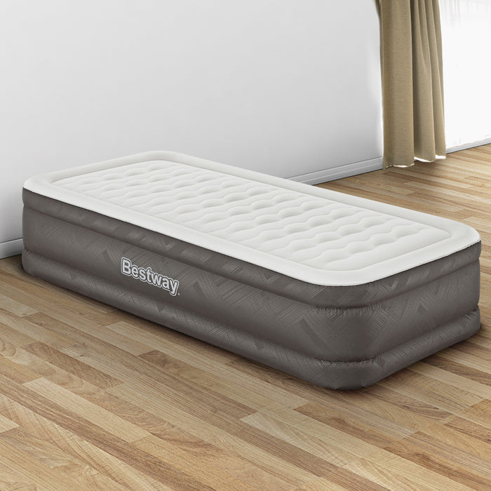 Quick Inflate Camping Air Bed | Built-in Pump Camping Spare Bed Easy Installation by Bestway
