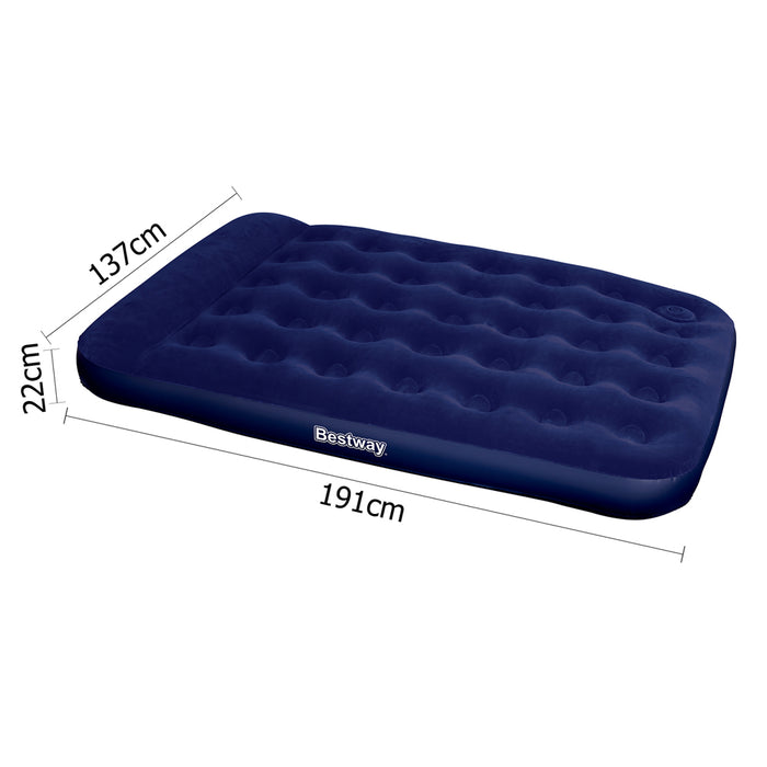 Everyday Double Size Air Bed by Bestway | Rapid Inflate Camping Spare Bed