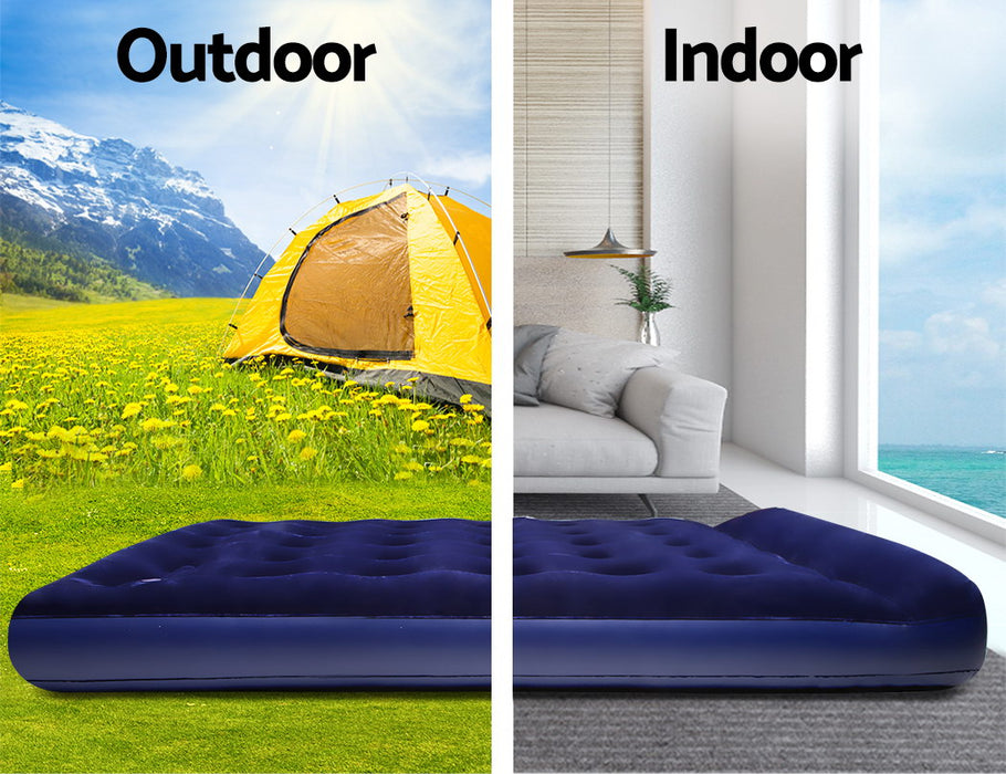 Everyday Double Size Air Bed by Bestway | Rapid Inflate Camping Spare Bed