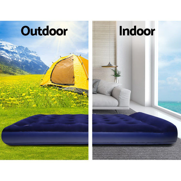 Everyday Single Size Air Bed by Bestway | Rapid Inflate Camping Spare Bed