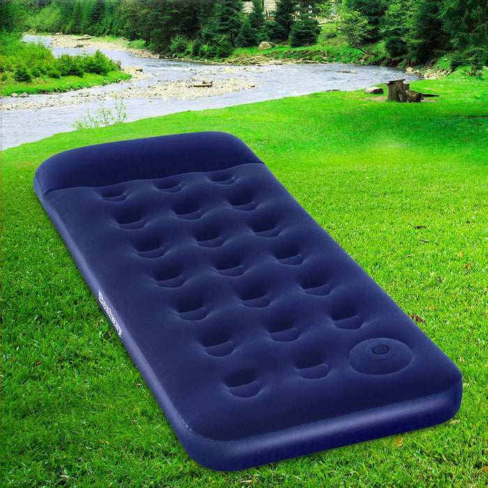 Everyday Single Size Air Bed by Bestway | Rapid Inflate Camping Spare Bed