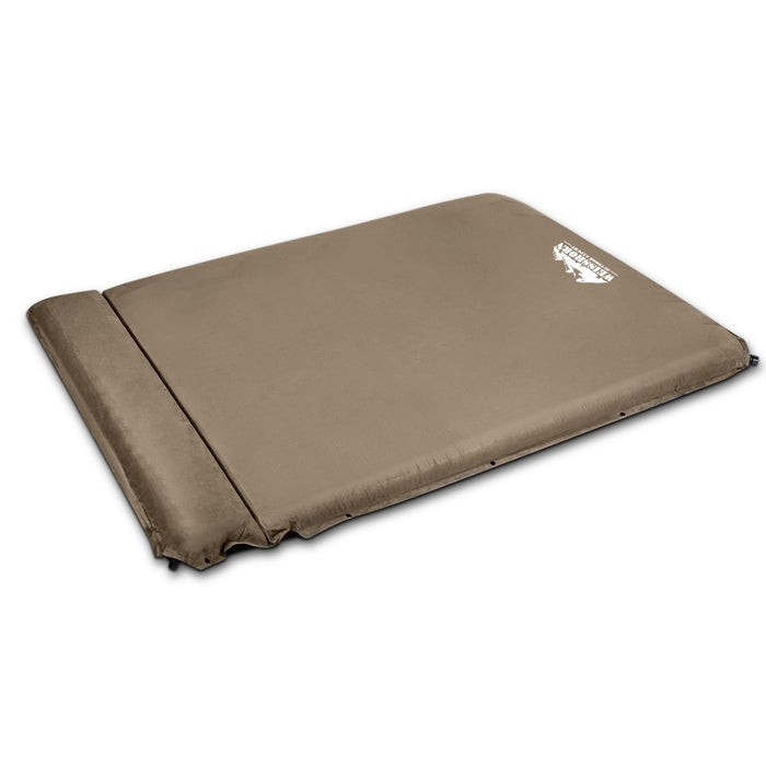 Quick Easy Double Size Self Inflating Mattress Mat 10CM Thick | Camping Bed