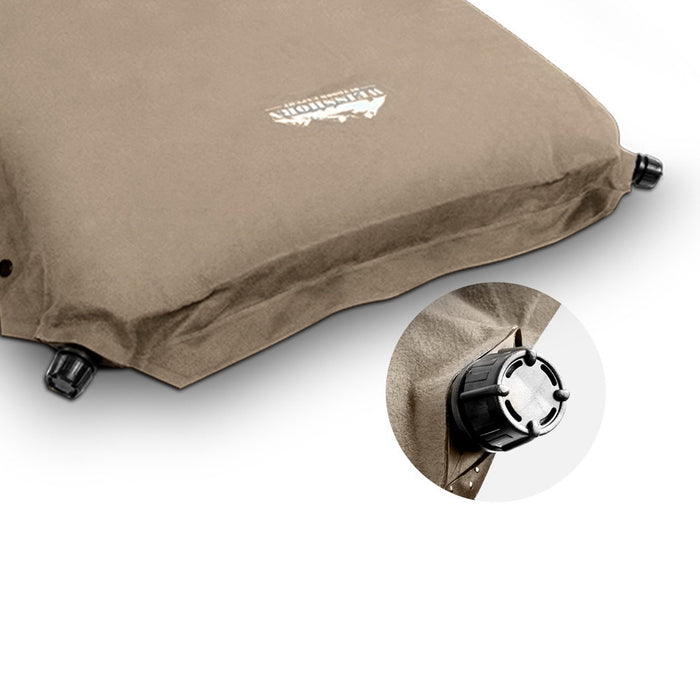 Easy Double Size Self Inflating Mattress Mat Deluxe 10cm| Camping Bed