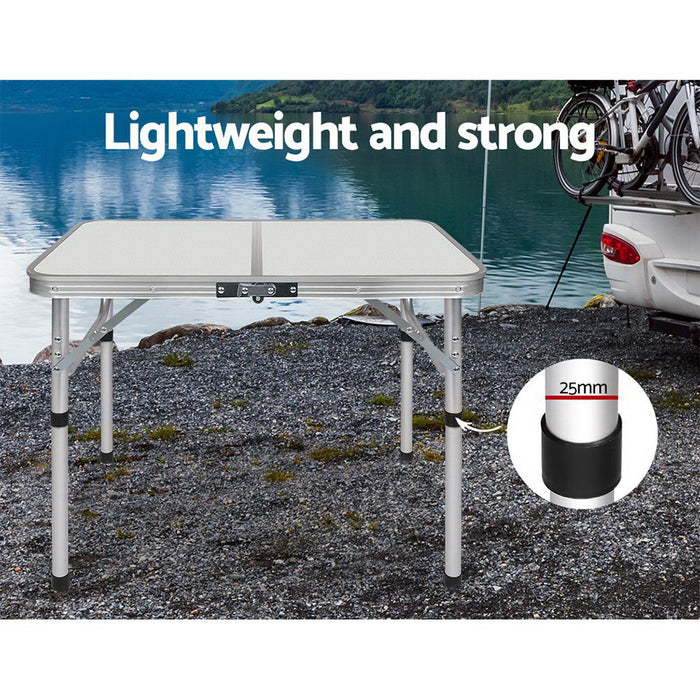60cm Studry Aluminium Portable Foldable Camping Table