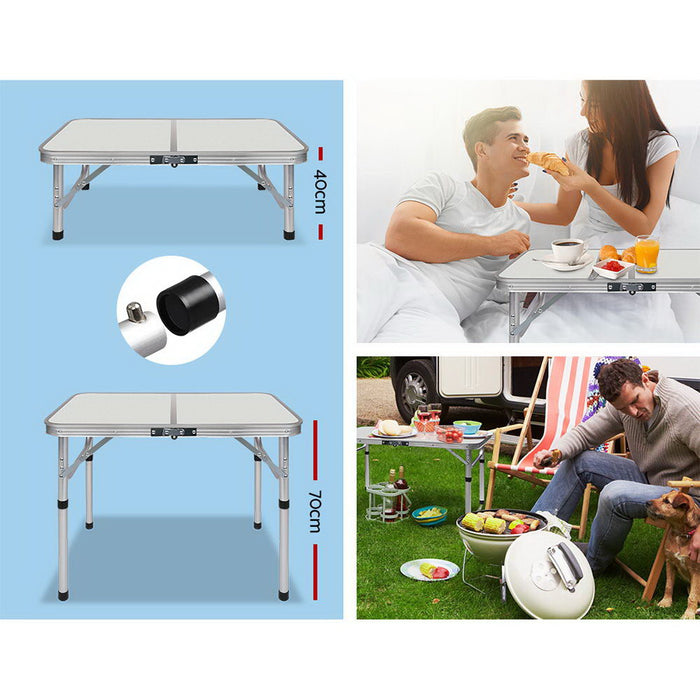 60cm Studry Aluminium Portable Foldable Camping Table