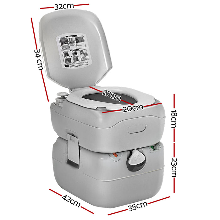 Quality 22L Outdoor Portable Camping Toilet