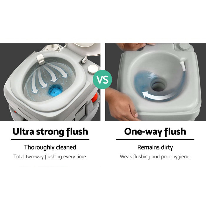 Quality 22L Outdoor Portable Camping Toilet