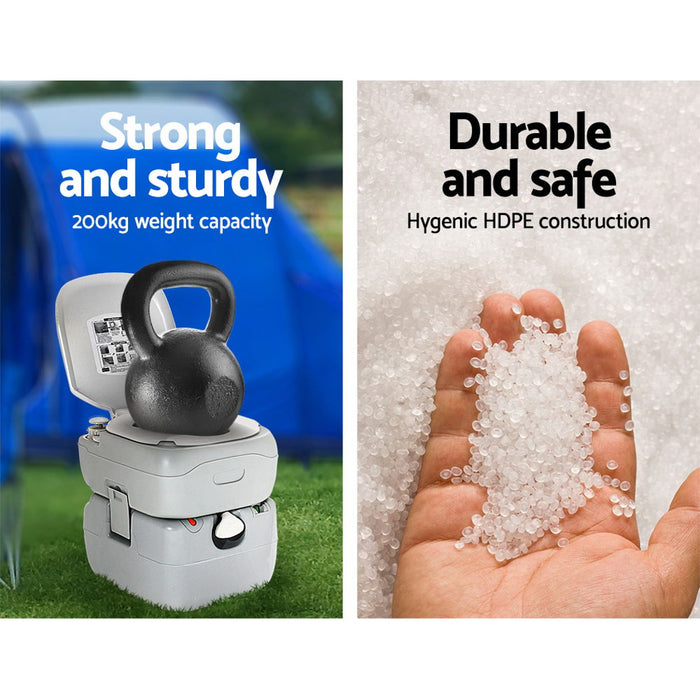 Quality 22L Outdoor Portable Camping Toilet
