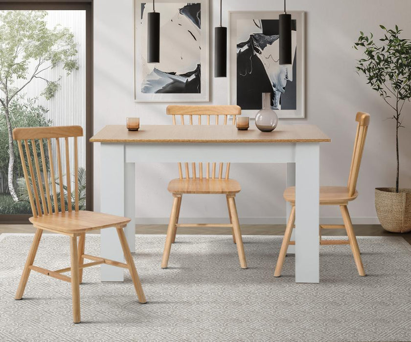 Set of Two Amolfo Designer Dining Chairs | Retro Style Wooden Variety Dining Chairs | 3 Models