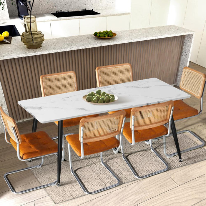 Set of Two Amolfo Designer Dining Chairs | Retro Style Wooden Variety Dining Chairs | 3 Models