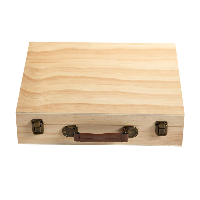70 Slots Essential Oil Storage Box Wooden Aromatherapy Container Organiser